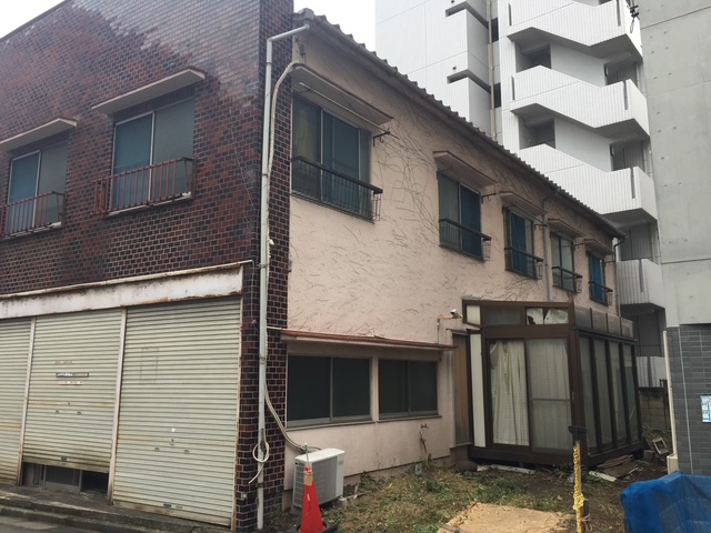 共同住宅解体工事 施工前