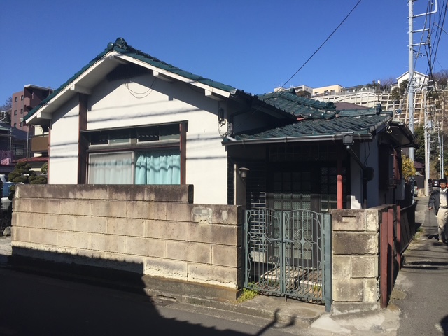 横浜市中区｜木造戸建て住宅解体工事 施工前